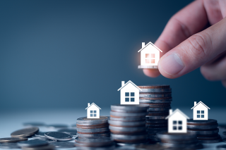 figure_photo: Münzen und Haus-Icons